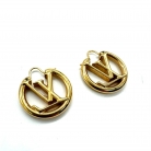 Louis Vuitton Essential V Hoop Earrings