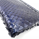 pochette bvlgari serpenti pitone azul