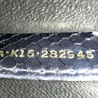 pochette bvlgari serpenti pitone azul