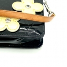 Pochette floreale in pelle verniciata in edizione limitata Louis Vuitton