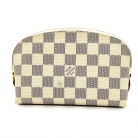 Pochette Cosméticos Louis Vuitton Damier Azur