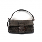 Vintage Fendi FF brown pochette