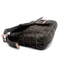 Vintage Fendi FF brown pochette