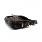 Vintage Fendi FF brown pochette