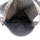 Vintage Fendi FF brown pochette