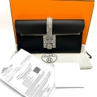 Pochette Hermès Jige Elan Swift Ombre de Lagarto