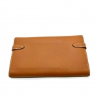 Pochette Kelly Hermès in pelle Epsom camel