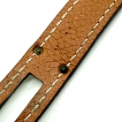 Pochette Kelly Hermès in pelle Epsom camel