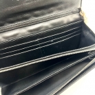 POCHETTE LADY DIOR WALLET ON CHAIN BLACK PATENT LEATHER
