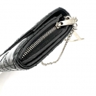 POCHETTE LADY DIOR WALLET ON CHAIN BLACK PATENT LEATHER