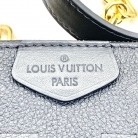 Pochette louis vuitton in pelle goffrata