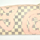 Pochette Neverfull di Louis Vuitton Mod Tahitiene damier azur