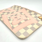 Pochette Neverfull di Louis Vuitton Mod Tahitiene damier azur