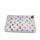 pochette Louis Vuitton plateada Monogram