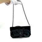 Chanel velvet pochette