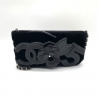 Chanel velvet pochette