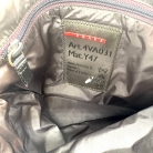 prada ajustable nylon amarillo