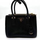 Prada Galleria in pelle Saffiano nera