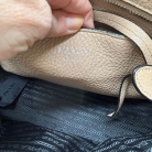 Prada saffiano.