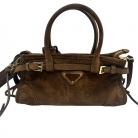 Prada Suede Triangle Mini Bonnie