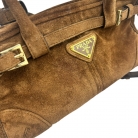 Prada Suede Triangle Mini Bonnie