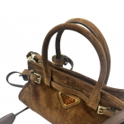 Prada Suede Triangle Mini Bonnie