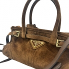 Prada Suede Triangle Mini Bonnie