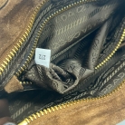 Prada Suede Triangle Mini Bonnie