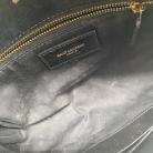YSL black puffer