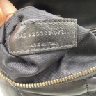 YSL black puffer