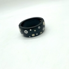 Bracciale largo nero Chanel