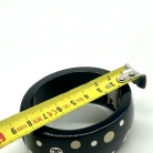 Bracciale largo nero Chanel