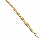 Bracciale in oro di design con motivo a delfini