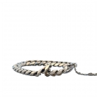 pulsera estilo cubana en oro amarillo