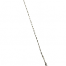 Pulsera rivière en oro blanco