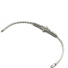 Bracciale vintage in oro bianco