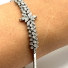 Bracciale vintage in oro bianco