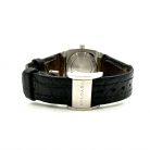 Reloj Bvlgari Ergon de acero inoxidable con esfera negra y correa para mujer