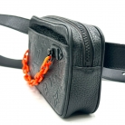 Louis Vuitton Black Taurillon Belt Bag