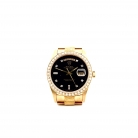 Rolex Day-Date 18238 en Oro Amarillo 18K con Diamantes