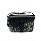 Saddle Bag in Dior Oblique jacquard