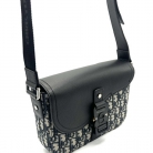 Saddle Bag in Dior Oblique jacquard