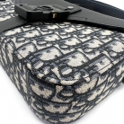 Saddle Bag in Dior Oblique jacquard