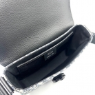 Saddle Bag in Dior Oblique jacquard