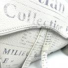 saddle dior newspaper