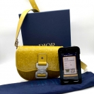 Saddle man Dior in vernice