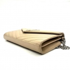 Saint Laurent Grain De Poudre Chain Wallet