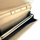 Saint Laurent Grain De Poudre Chain Wallet