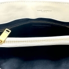 saint laurent lou lou white leather