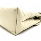 saint laurent lou lou white leather